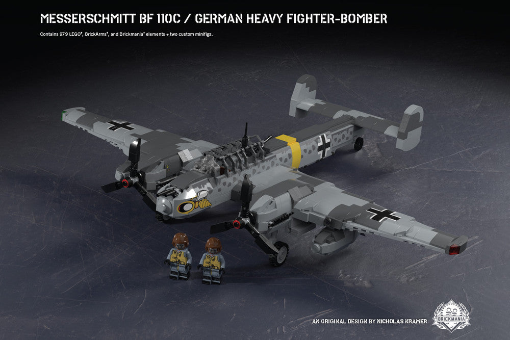 Messerschmitt Bf 110C - German Heavy Fighter-Bomber