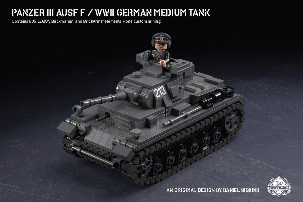 Panzer III Ausf F - WWII German Medium Tank