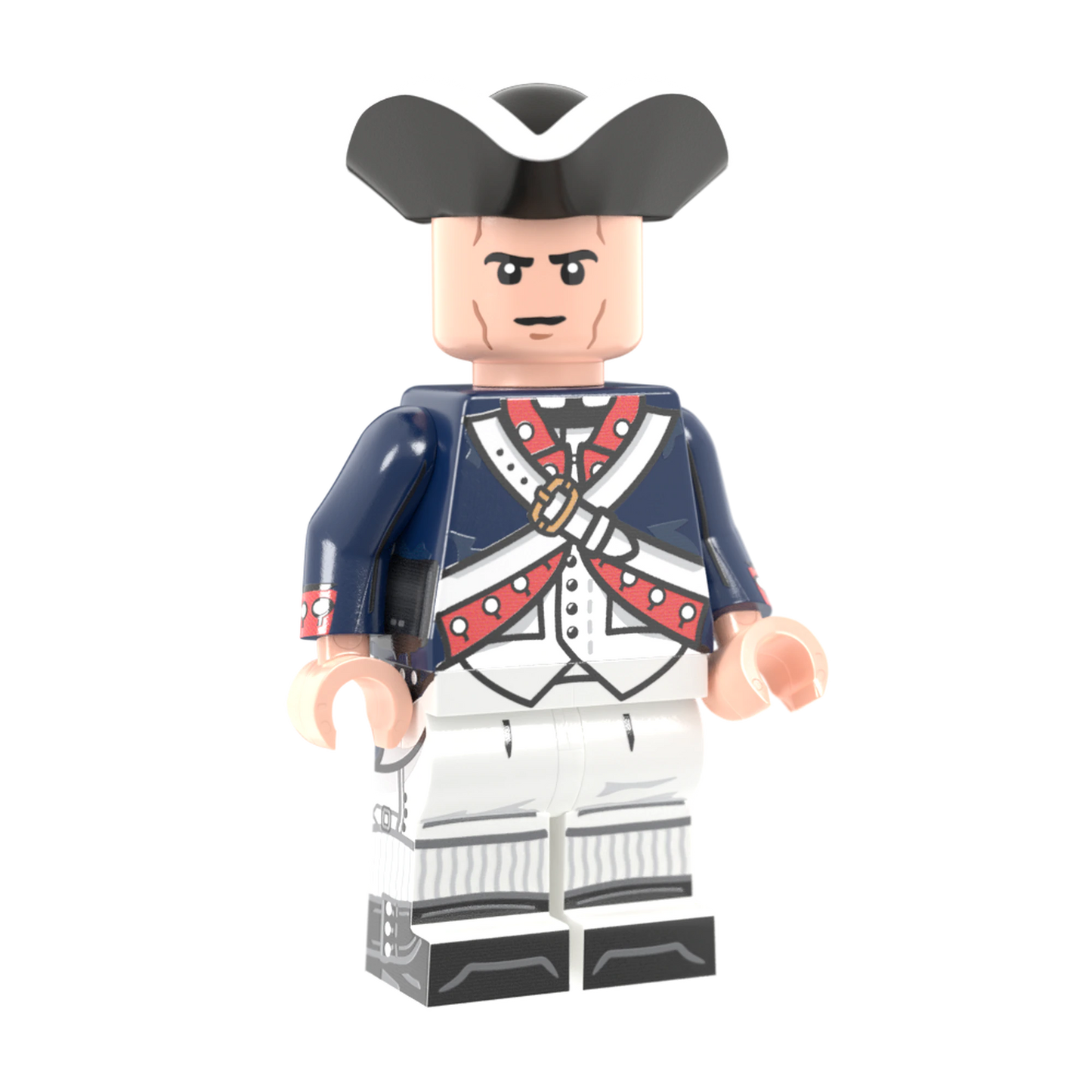 Revolutionary War American Soldier - Minifig of the Month - MOMCOM inc.