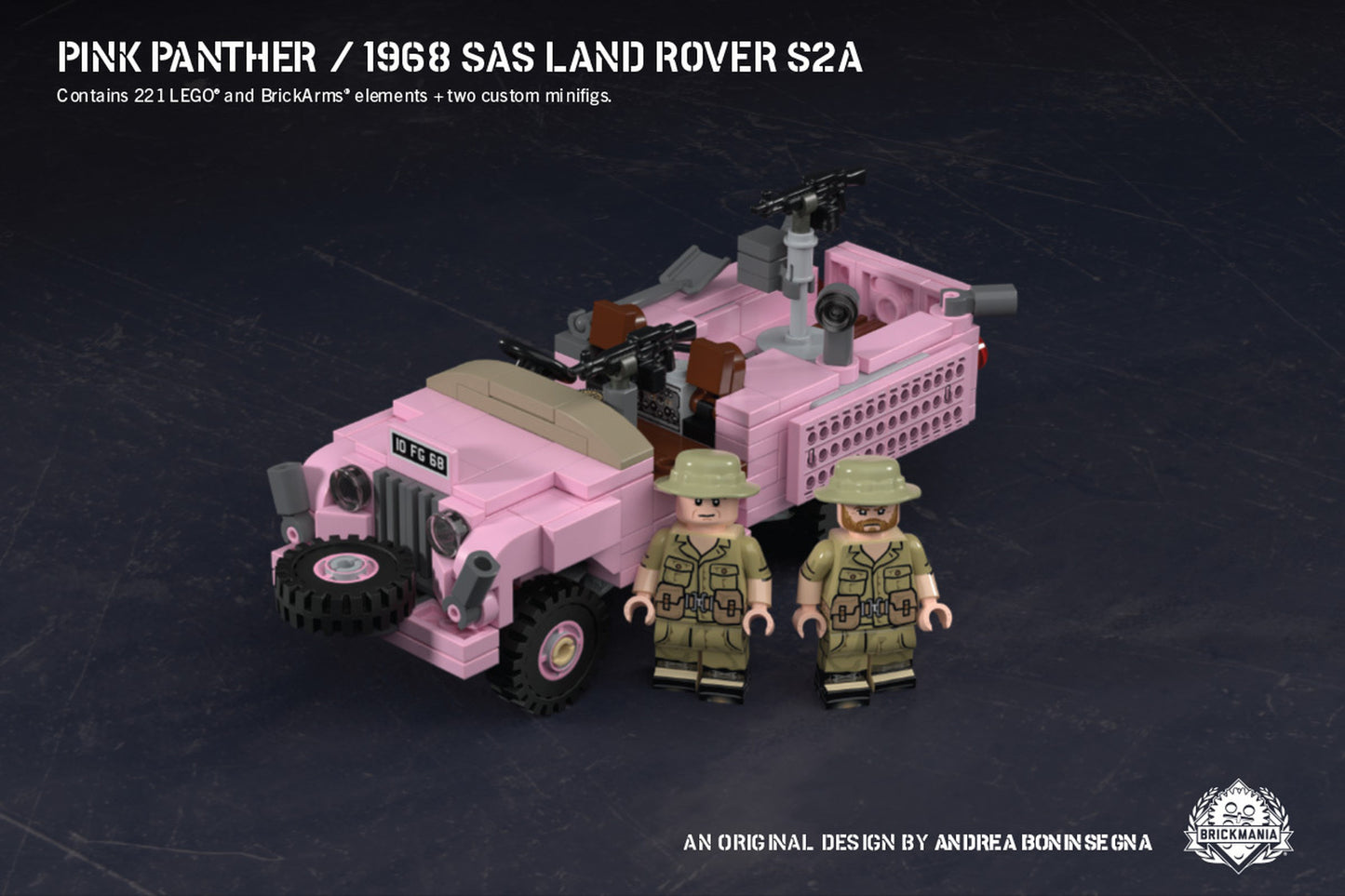 Pink Panther – 1968 SAS Land Rover S2A