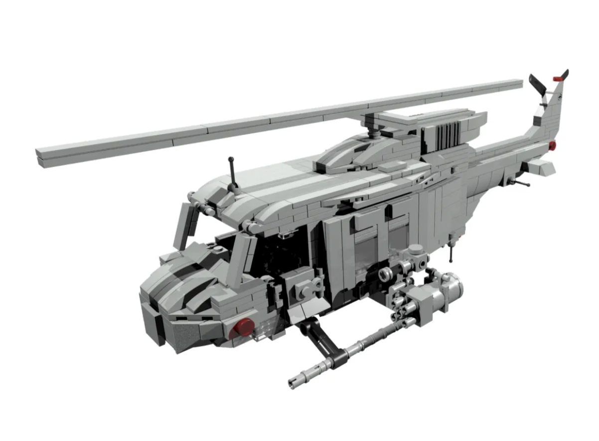 US Army UH-1 Huey Helicopter (Gunship Version) - MOMCOM inc.