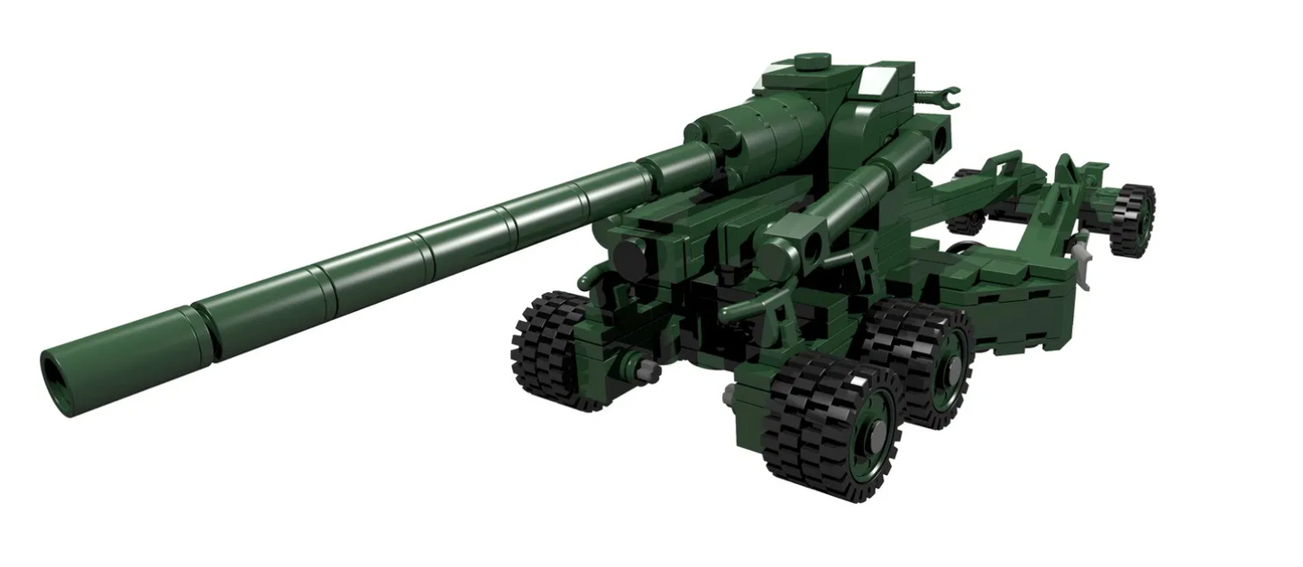 U.S. Army M59 155mm cannon (green) - MOMCOM inc.