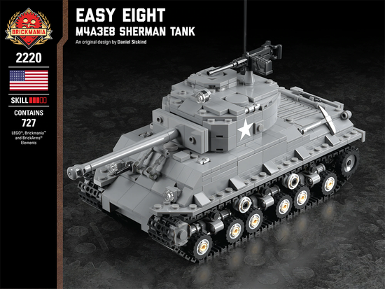 Easy Eight - M4A3E8 Sherman Tank - MOMCOM inc.