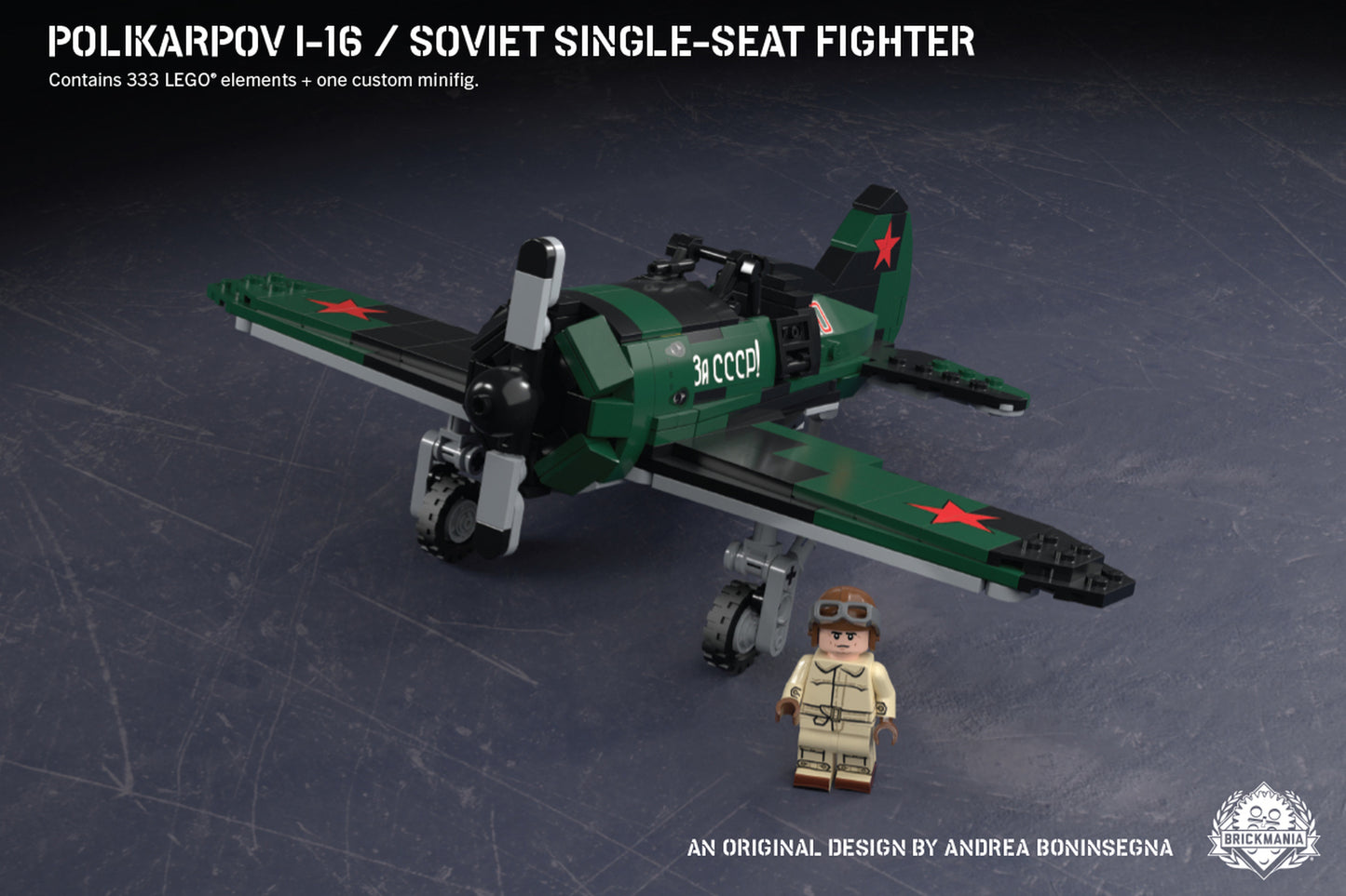 Polikarpov I-16 - Soviet Single-Seat Fighter