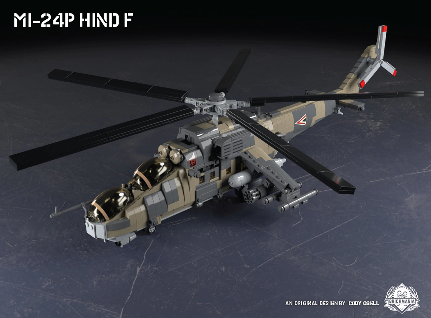 Mi-24P Hind F - Attack Helicopter - MOMCOM inc.