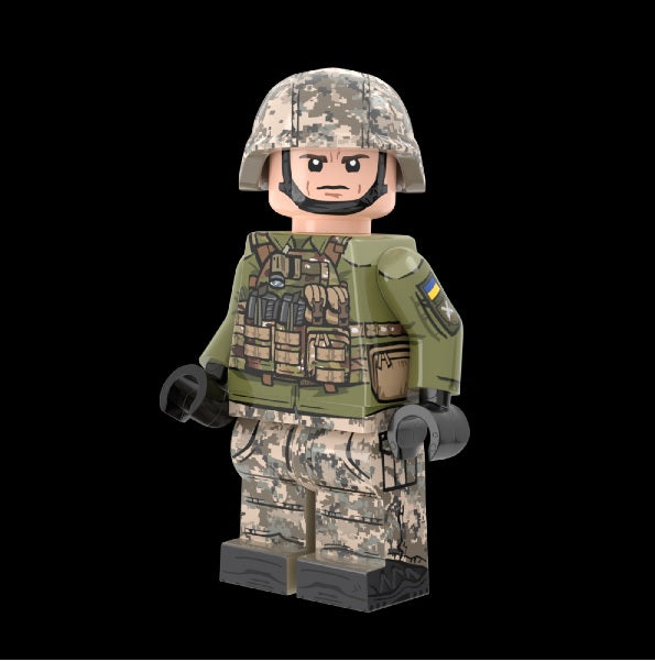 Ukrainian Artillery Soldier