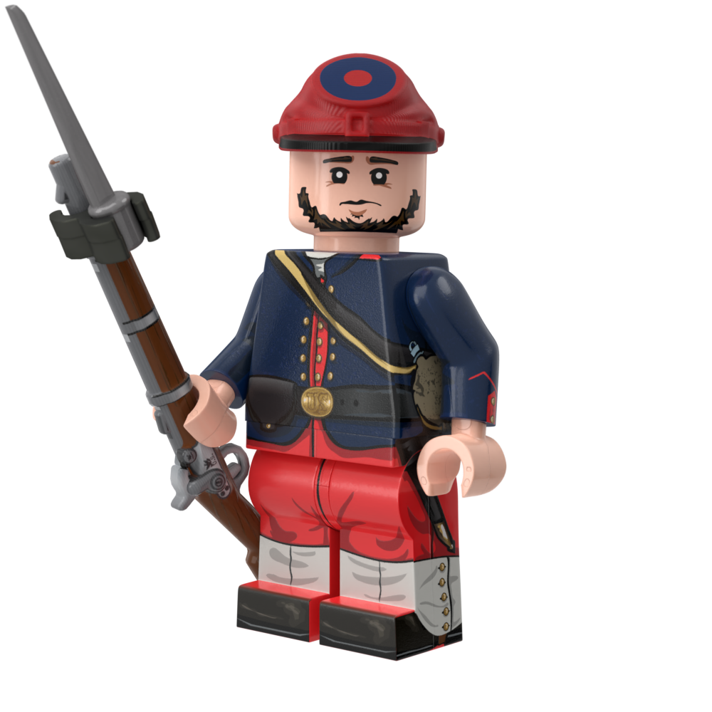 American Civil War 14th Brooklyn (84th New York Volunteer Regiment) with Perfect Caliber™ BrickArms® Caplock Musket
