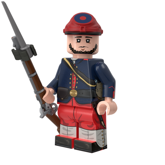 American Civil War 14th Brooklyn (84th New York Volunteer Regiment) with Perfect Caliber™ BrickArms® Caplock Musket