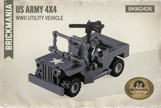 Army 4x4 Utility Car - Brickmania Classic Series