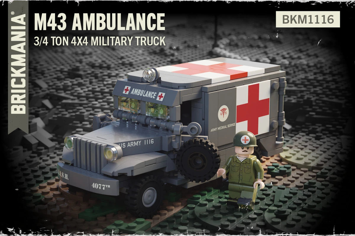 M43 Ambulance - 3/4 Ton 4x4 Military Truck
