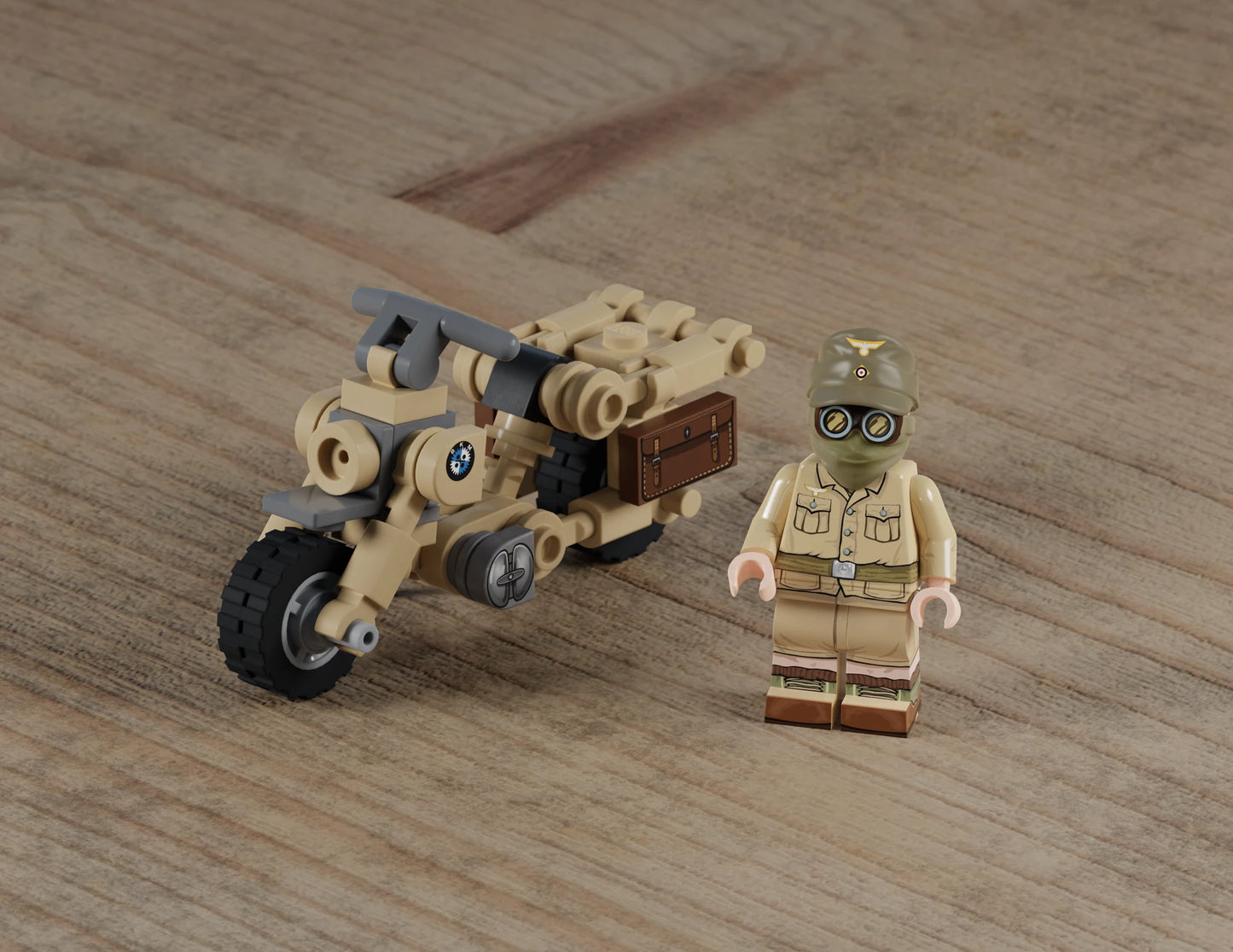 DAK Motorcycle Messenger - WWII German Reconnaissance Vehicle