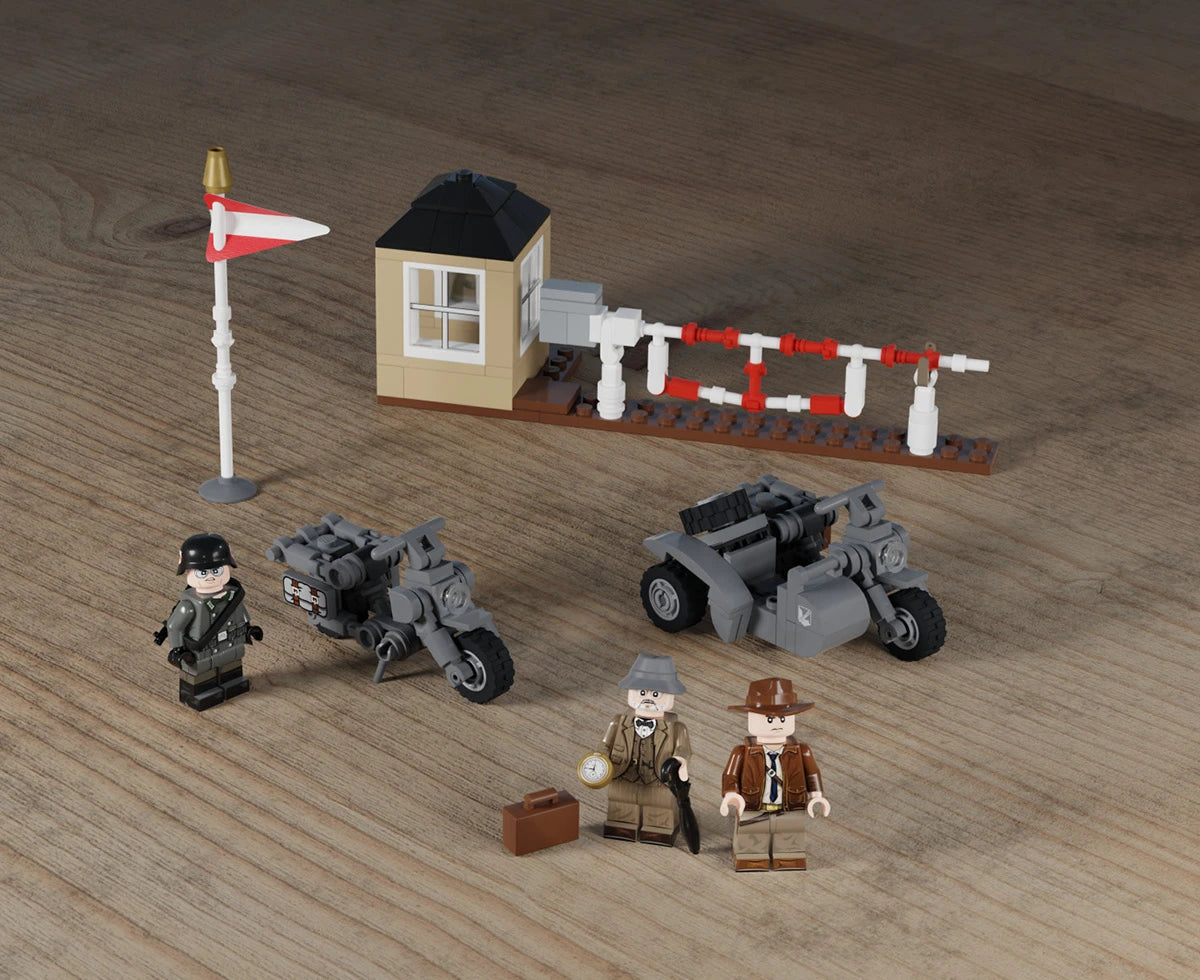 Saturday Afternoon Matinee Playset Part 8 – Motorcycle Chase