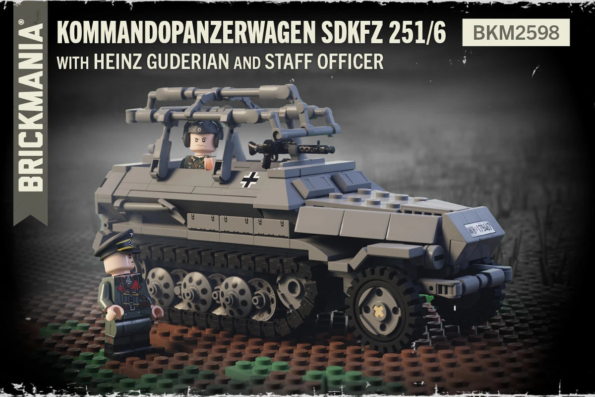 SdKfz 251/6 - Kommandopanzerwagen - with Heinz Guderian + Staff Officer
