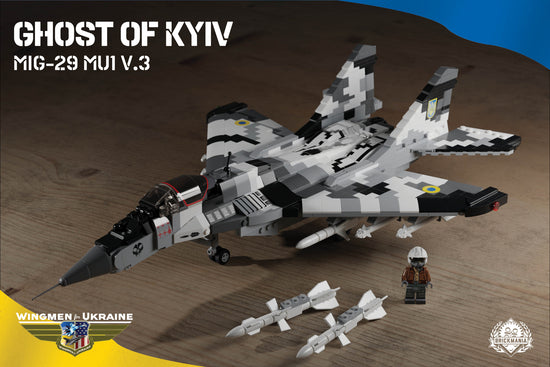 'Ghost of Kyiv' MiG-29 MU1 V.3 – Ukrainian Twin-Engine Jet Fighter