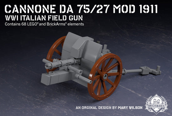Cannone da 75/27 Mod 1911 - WWI Italian Field Gun