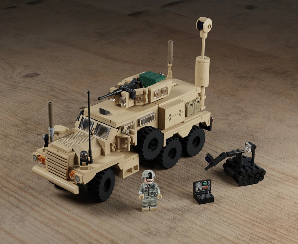 Cougar JERRV with EOD Robot - Joint EOD Rapid Response Vehicle