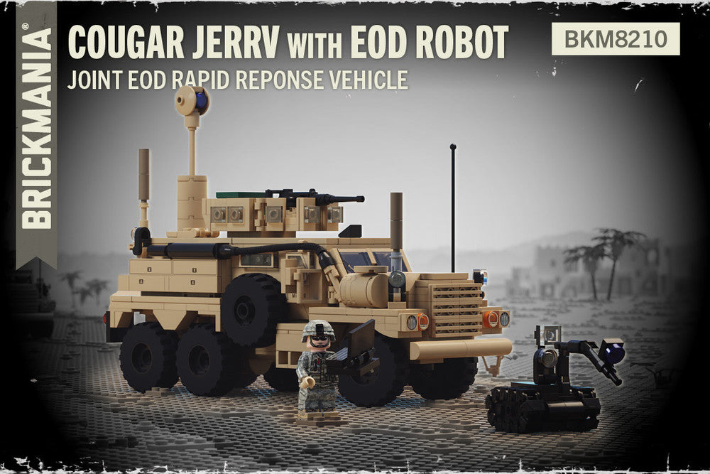 Cougar JERRV with EOD Robot - Joint EOD Rapid Response Vehicle