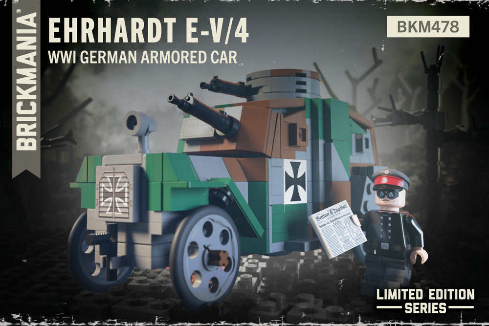 Ehrhardt E-V/4 – WWI German Armored Car