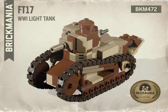 FT17 – WWI Light Tank - Brickmania Classic Series