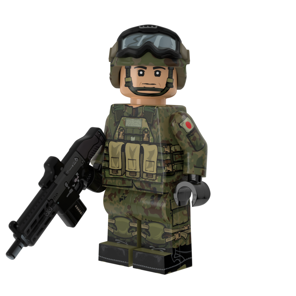 JSDF Rifleman with Perfect Caliber™ HOWA Type 20 BrickArms® HAC ...
