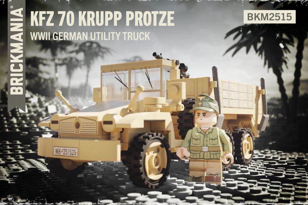 Kfz 70 Krupp Protze – WWII German Utility Truck