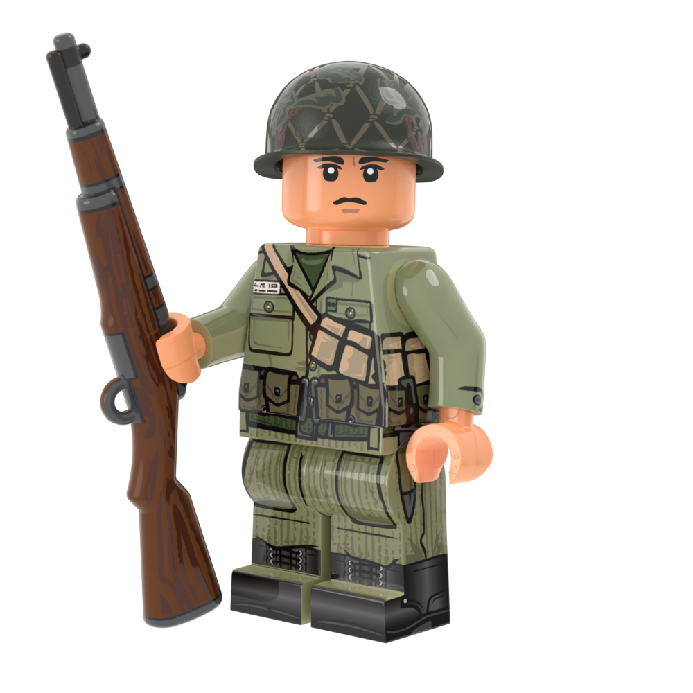 Korean War ROK Soldier with Perfect Caliber™ BrickArms® M1 Garand