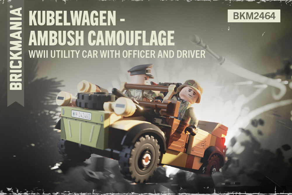 Kubelwagen - Ambush Camouflage – WWII Utility Car