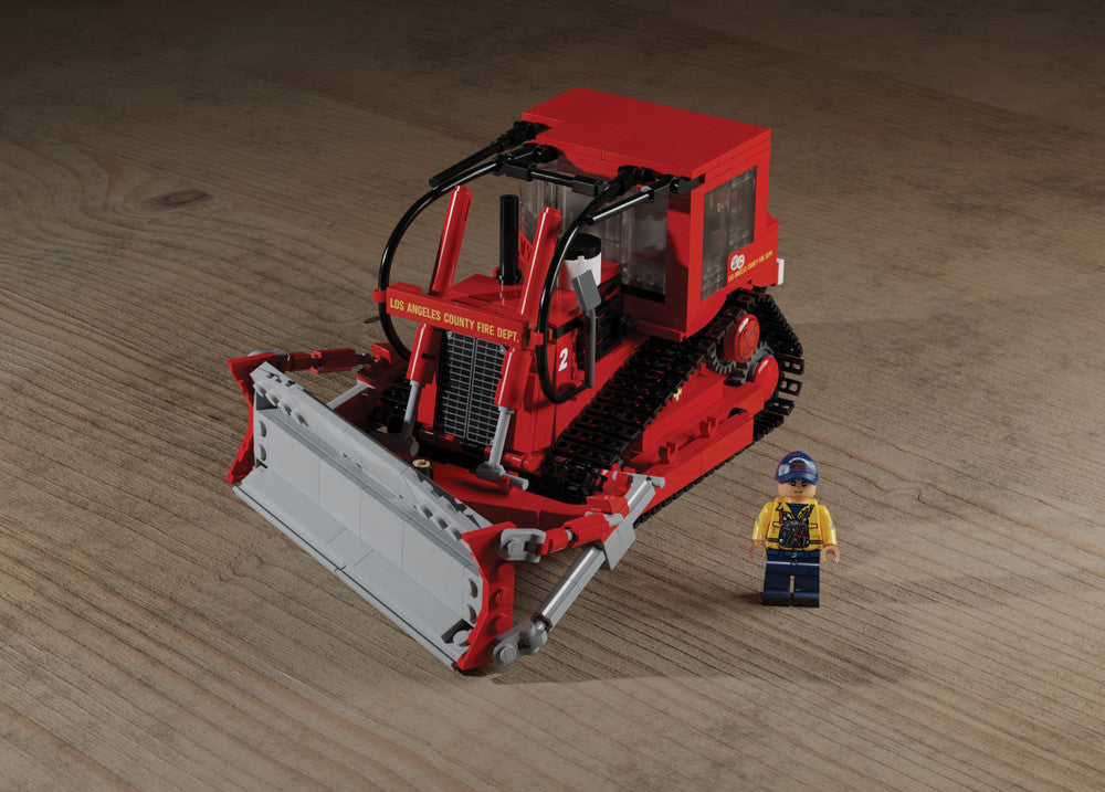 L.A. County Fire Bulldozer – Heavy Fire Equipment