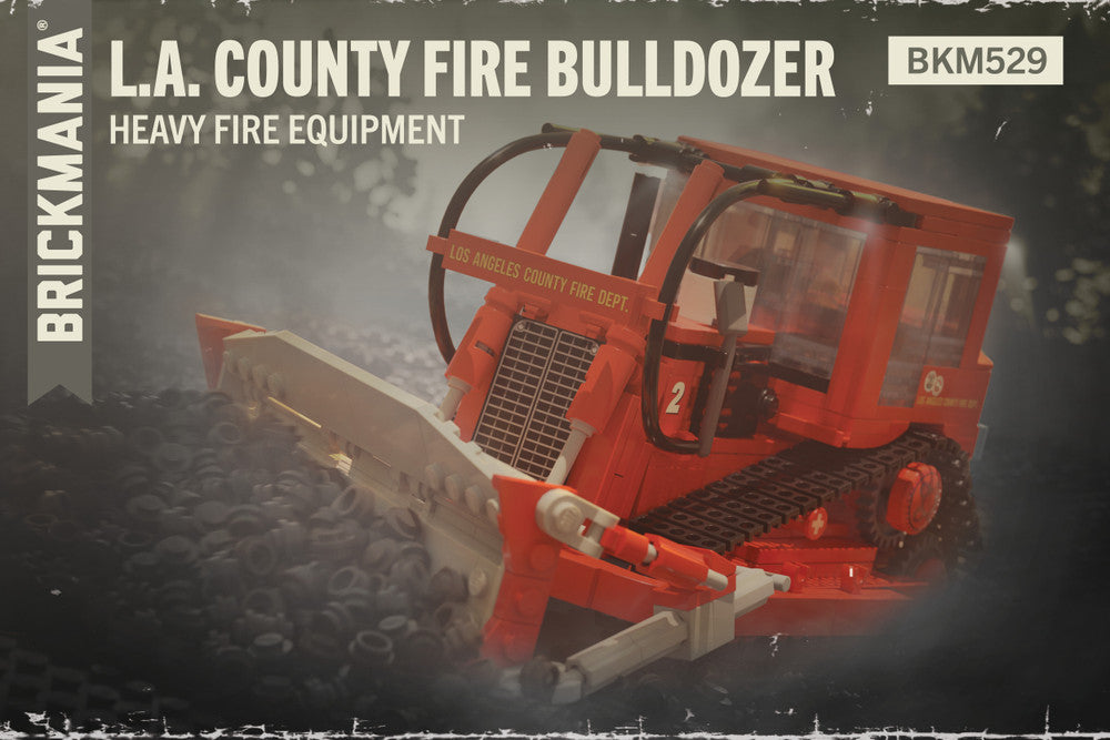 L.A. County Fire Bulldozer – Heavy Fire Equipment