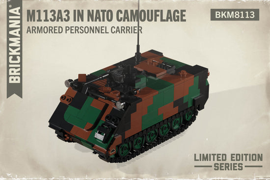 Load image into Gallery viewer, M113A3 in NATO Camouflage – Armored Personnel Carrier
