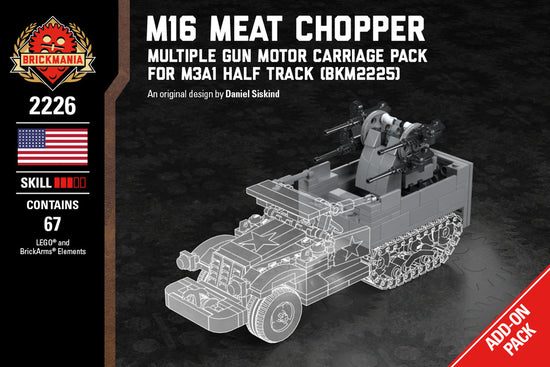 M16 Meat Chopper - Multiple Gun Motor Carriage Pack for M3A1 Half Track