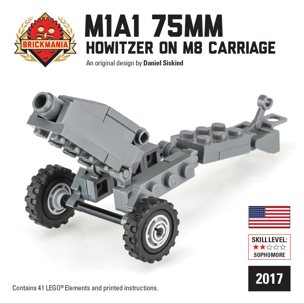 M1A1 75mm Howitzer on M8 Carriage