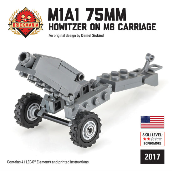 M1A1 75mm Howitzer on M8 Carriage