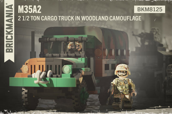 M35A2 – 2 1/2 Ton Cargo Truck in Woodland Camouflage