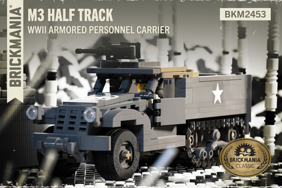 M3 Half Track – WWII Armored Personnel Carrier - Brickmania Classic Series