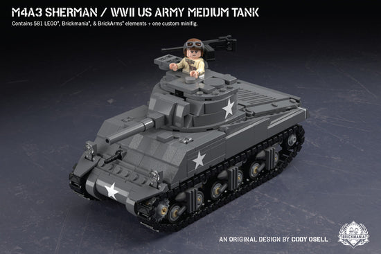 M4A3 Sherman - WWII US Army Medium Tank