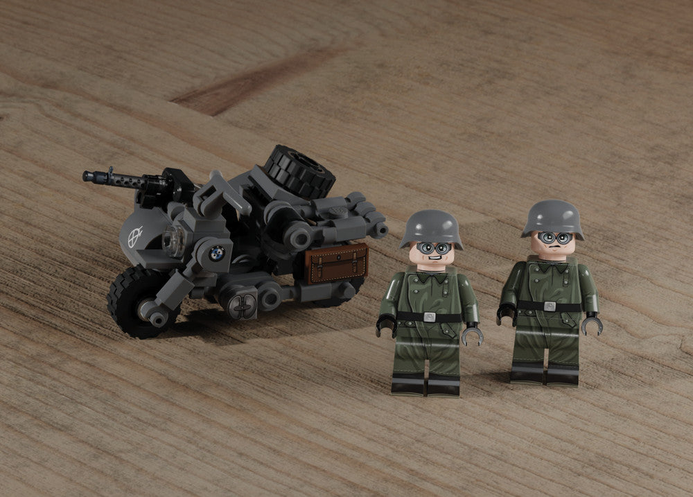 Motorcycle with Sidecar – WWII German Light Transport