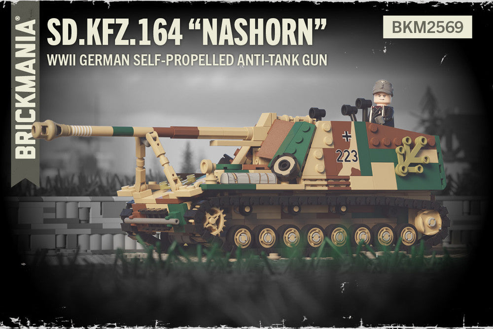 Sd.Kfz.164 "Nashorn" - WWII German Self-Propelled Anti-Tank Gun