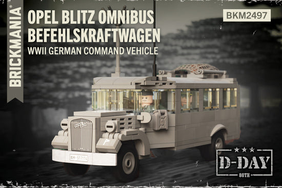 Opel Blitz Omnibus Befehlskraftwagen – WWII German Command Vehicle