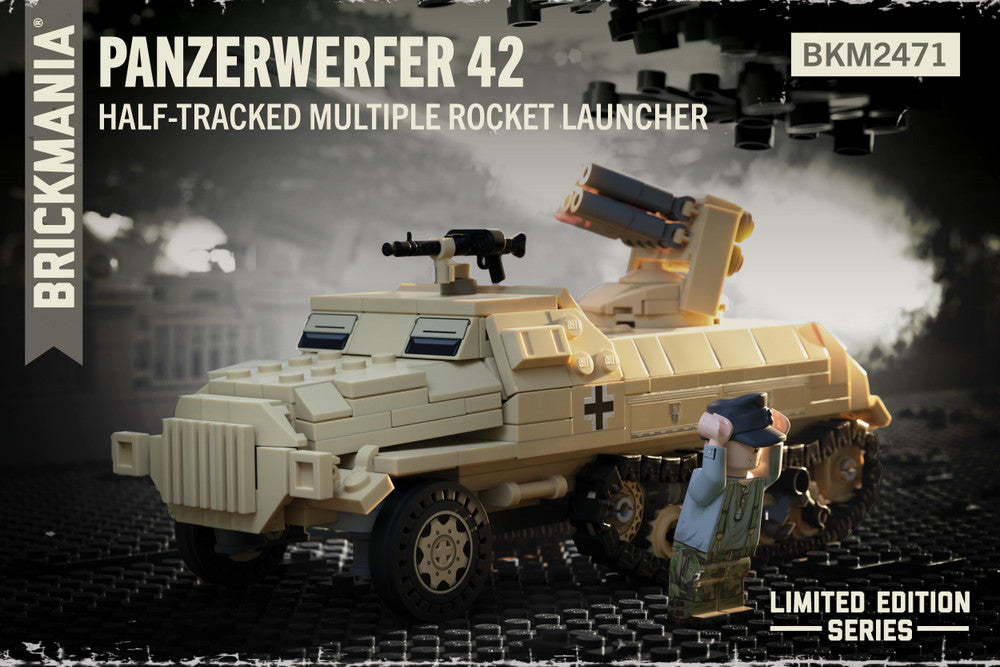 Panzerwerfer 42 – Half-Tracked Multiple Rocket Launcher – MOMCOM inc.