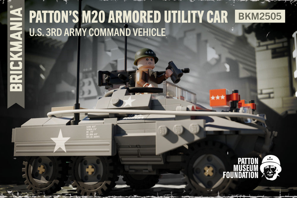 Patton's M20 Armored Utility Car – U.S. 3rd Army Command Vehicle