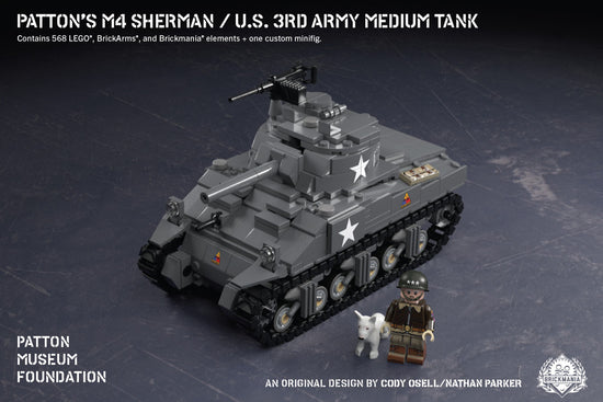 Patton's M4 Sherman - U.S. 3rd Army Medium Tank
