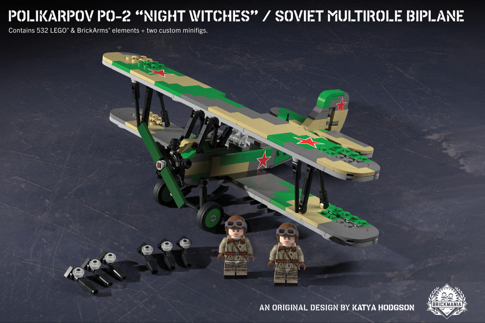 Load image into Gallery viewer, Polikarpov Po-2 &amp;quot;Night Witches&amp;quot; – Soviet Multirole Biplane
