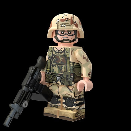 US Army Ranger SAW Gunner