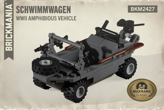 Schwimmwagen - WWII Amphibious Vehicle - Brickmania Classic Series