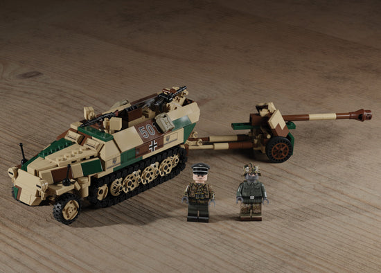 SdKfz 251 Ausf D with 7.5cm Pak 40 – WWII German Halftrack