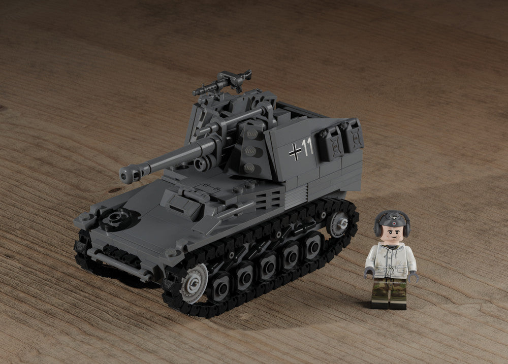 Sdkfz 124. Wespe – German WWII Self-Propelled Gun – MOMCOM inc.