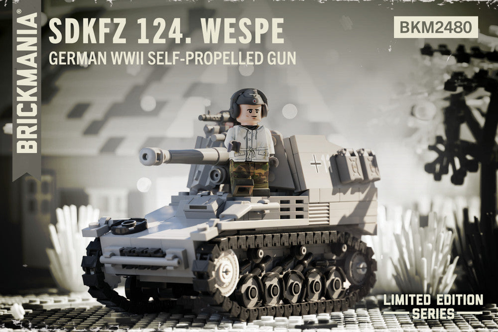 Sdkfz 124. Wespe – German WWII Self-Propelled Gun