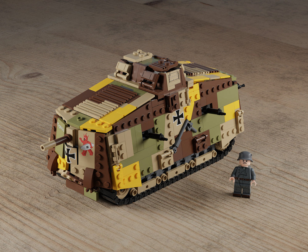 Sturmpanzerwagen A7V - WWI German Heavy Tank