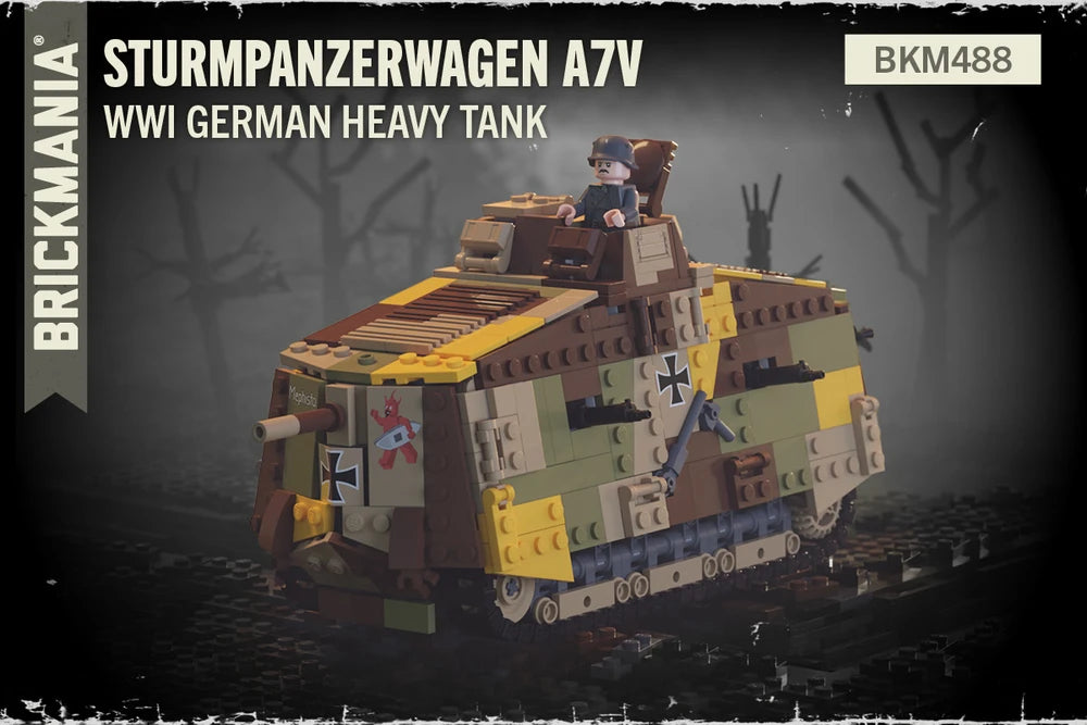 Sturmpanzerwagen A7V - WWI German Heavy Tank